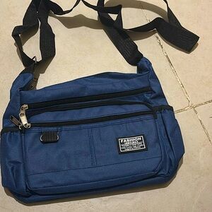 Blue purse for man